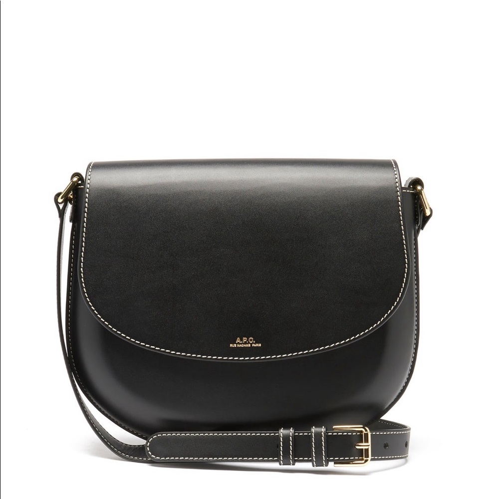Apc Ambre leather satchel bag